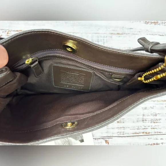 Vintage Coach Ashton Napa Lambskin Shoulder Bag - Picture 9 of 14